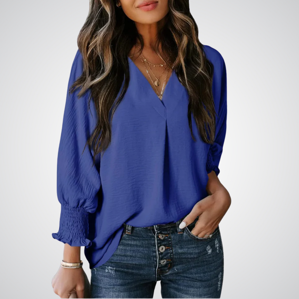 Lennox | Women’s V-Neck Tunic Blouse