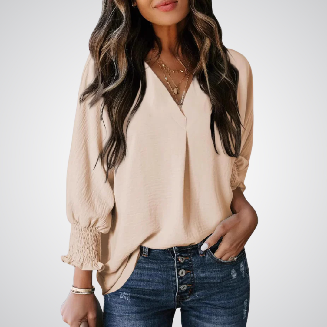 Lennox | Women’s V-Neck Tunic Blouse
