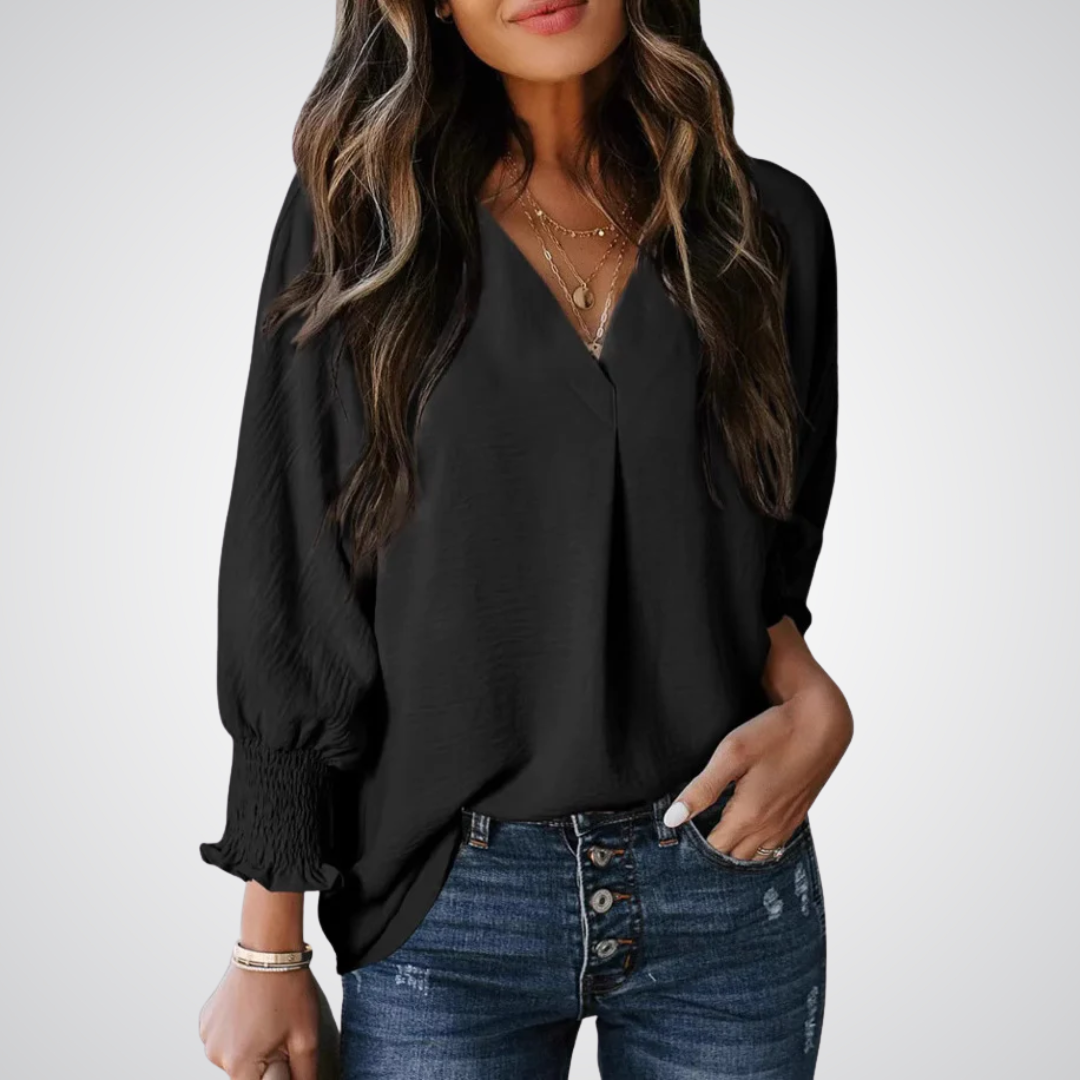 Lennox | Women’s V-Neck Tunic Blouse