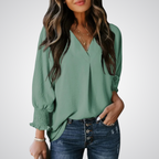 Lennox | Women’s V-Neck Tunic Blouse