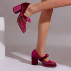Jolene | Women's Mary Jane Bow Pumps