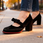 Jolene | Women's Mary Jane Bow Pumps
