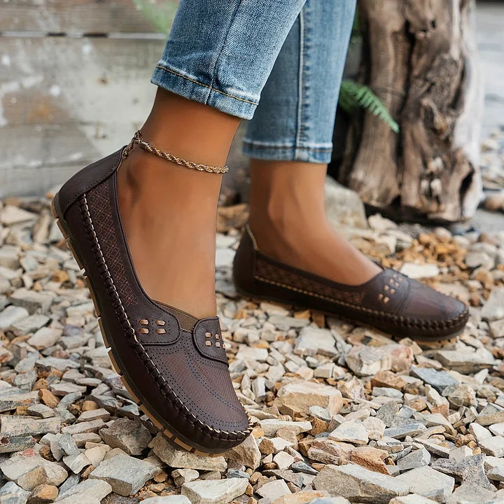 Marlowe | Women's Round Toe Slip-On Loafers