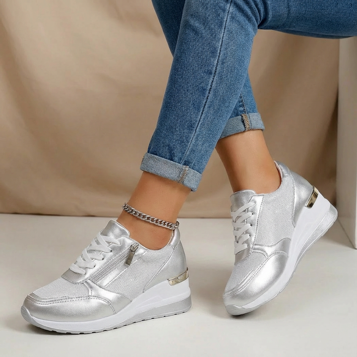 Elara | Women’s Stylish Wedge Trainers