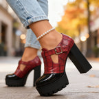 Delancey | Women's Platform Mary Jane Pumps