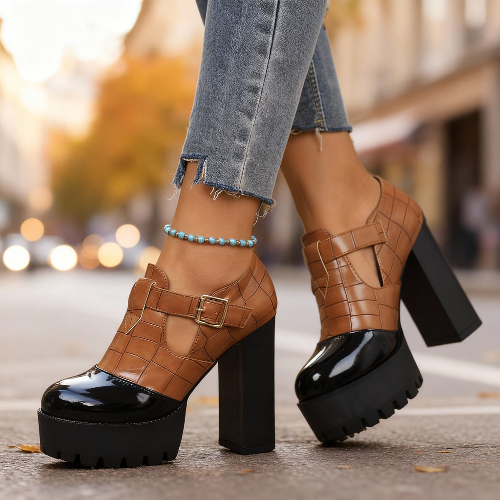 Delancey | Women's Platform Mary Jane Pumps