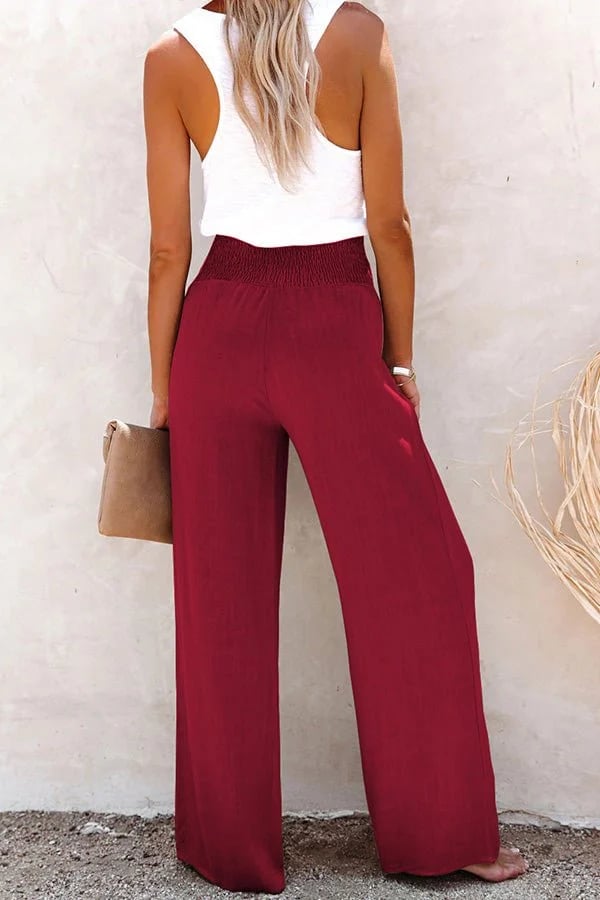 Lennox | Women's High-Waist Relaxed Pants Casual