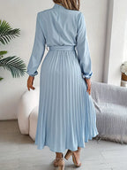 Sutton | Women's Pleated Midi Dress Elegant