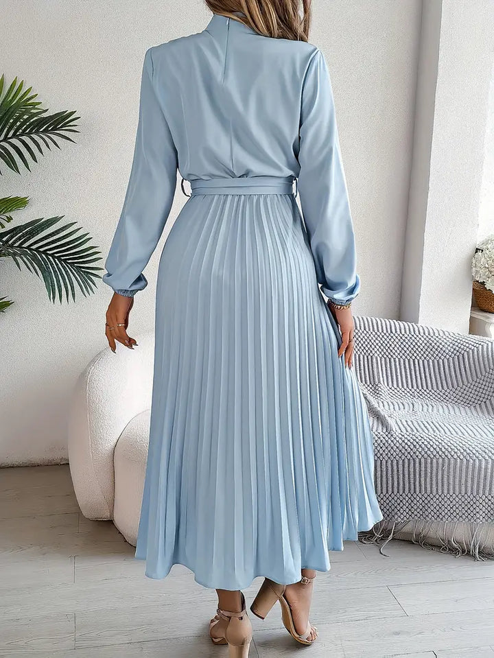 Sutton | Women's Pleated Midi Dress Elegant