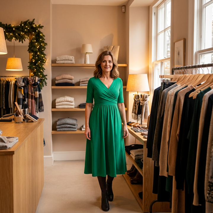 Ida | Elegant Midi Dress