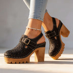 Florian | Women's Platform Cutout Clogs