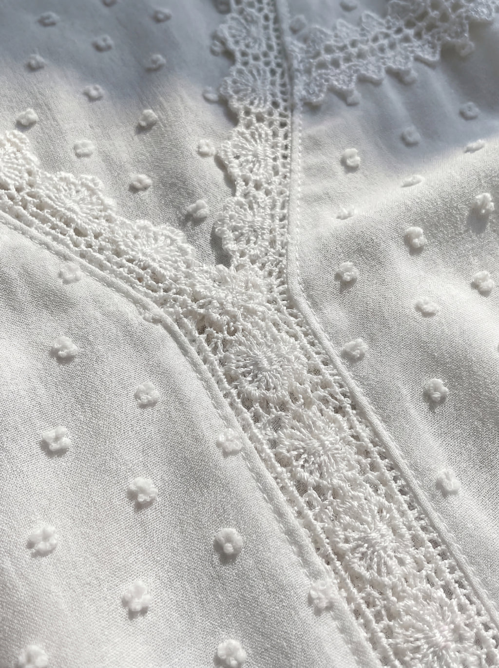 Lennox | Women's Lace-Trim V-Neck Top