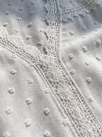 Lennox | Women's Lace-Trim V-Neck Top