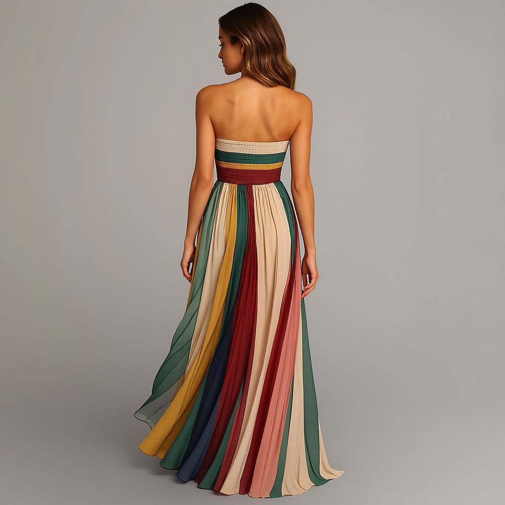 Zinnia | Women’s Colorful Sleeveless Maxi Dress