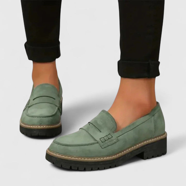 Callum | Women´s Stylish Black Loafers
