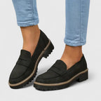 Callum | Women´s Stylish Black Loafers