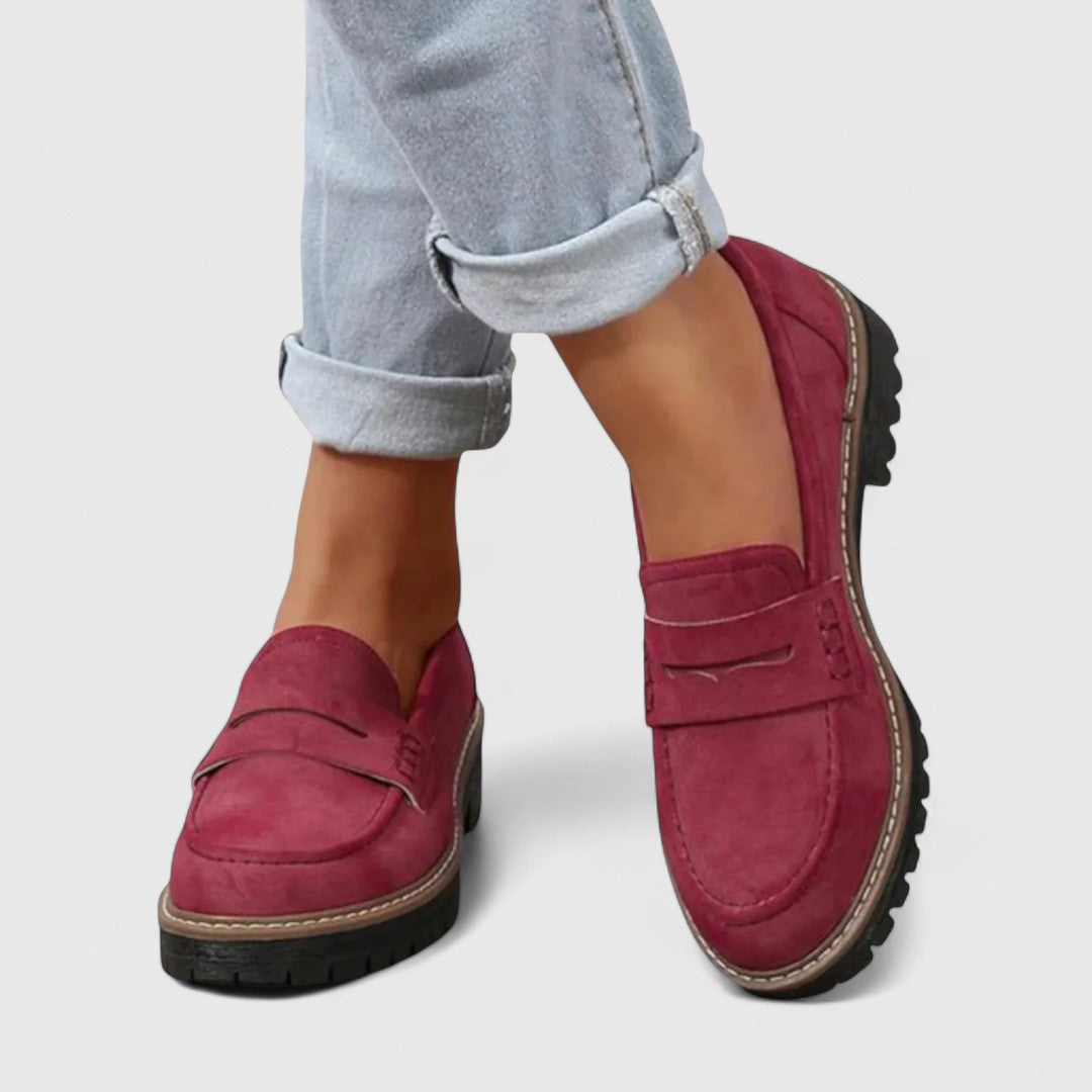 Callum | Women´s Stylish Black Loafers