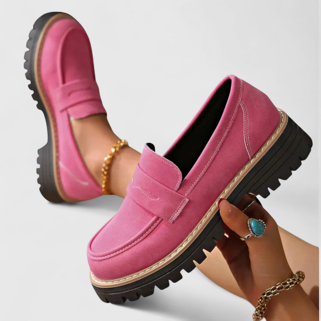 Callum | Women´s Stylish Black Loafers