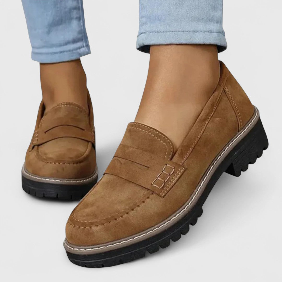 Callum | Women´s Stylish Black Loafers
