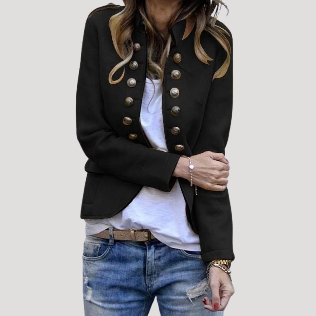 Rowan | Women's Military Cropped Jacket