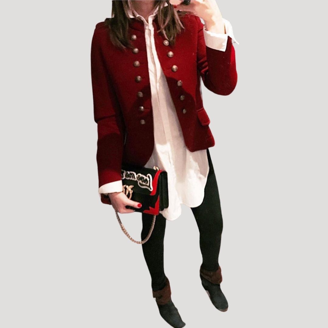 Rowan | Women's Military Cropped Jacket
