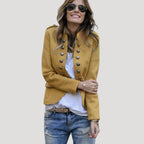 Rowan | Women's Military Cropped Jacket
