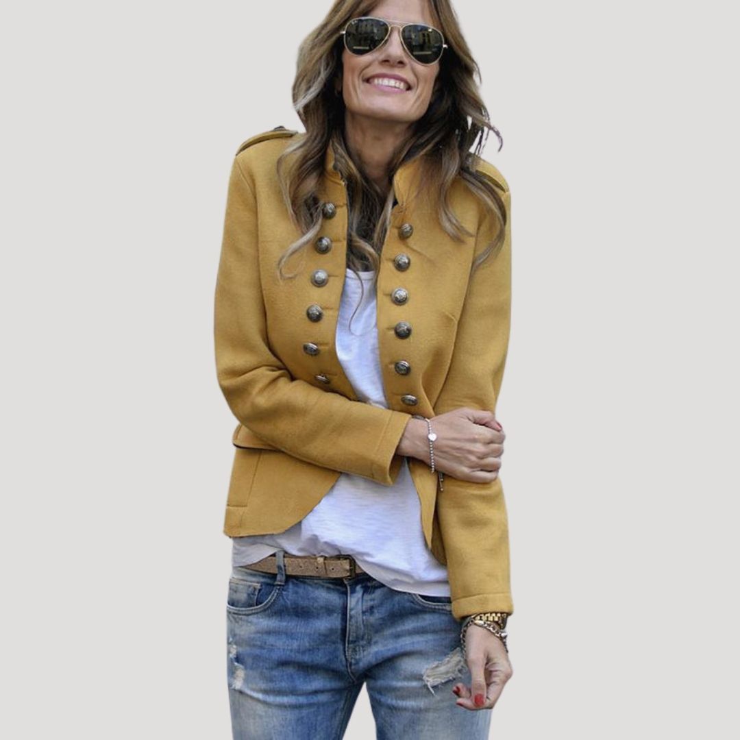 Rowan | Women's Military Cropped Jacket