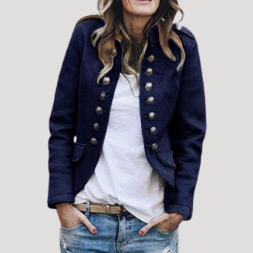 Rowan | Women's Military Cropped Jacket