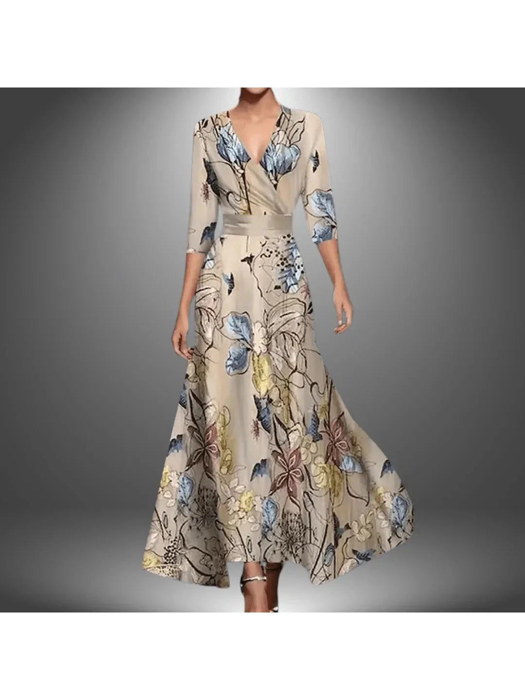 Noemi | Women's Floral Wrap Maxi Dress