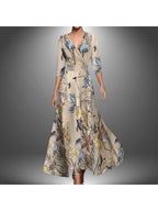 Noemi | Women's Floral Wrap Maxi Dress