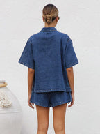 Sierra | Women's Denim Two-Piece Set