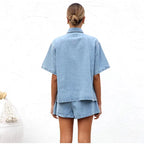 Sierra | Women's Denim Two-Piece Set