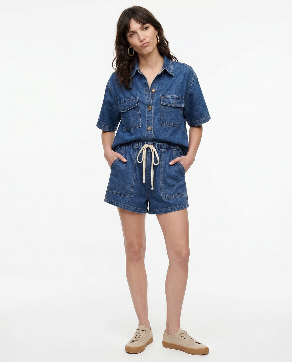 Sierra | Women's Denim Two-Piece Set