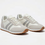 Callum | Women's Retro Striped Sneakers