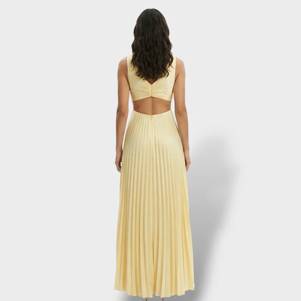 Maren | Women's Pleated Cutout Dress