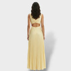 Maren | Women's Pleated Cutout Dress