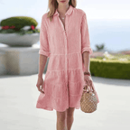 Elara | Women's Striped Summer Dress Casual