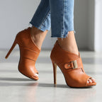 Nadine | Women's Open Toe Stiletto Heels