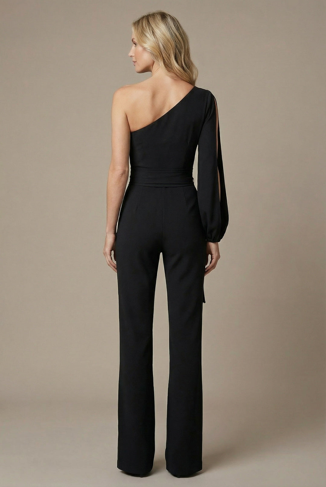 Sage | Women’s Open Sleeve Party Jumpsuit Elegant Wide Leg