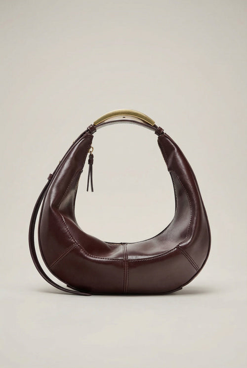 Elara | Women’s Structured Crescent Shoulder Bag