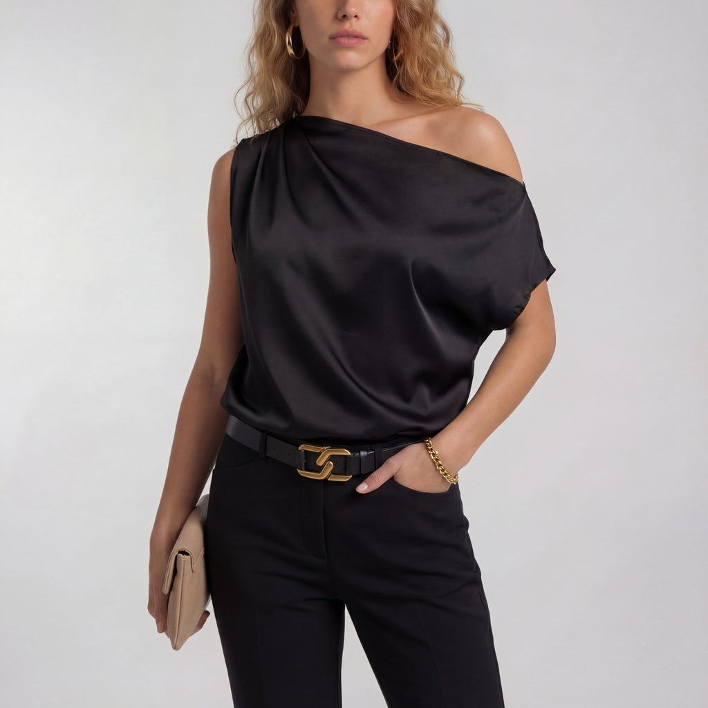 Sienna | Women’s One-Shoulder Blouse Chic