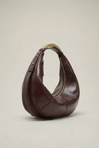 Elara | Women’s Structured Crescent Shoulder Bag