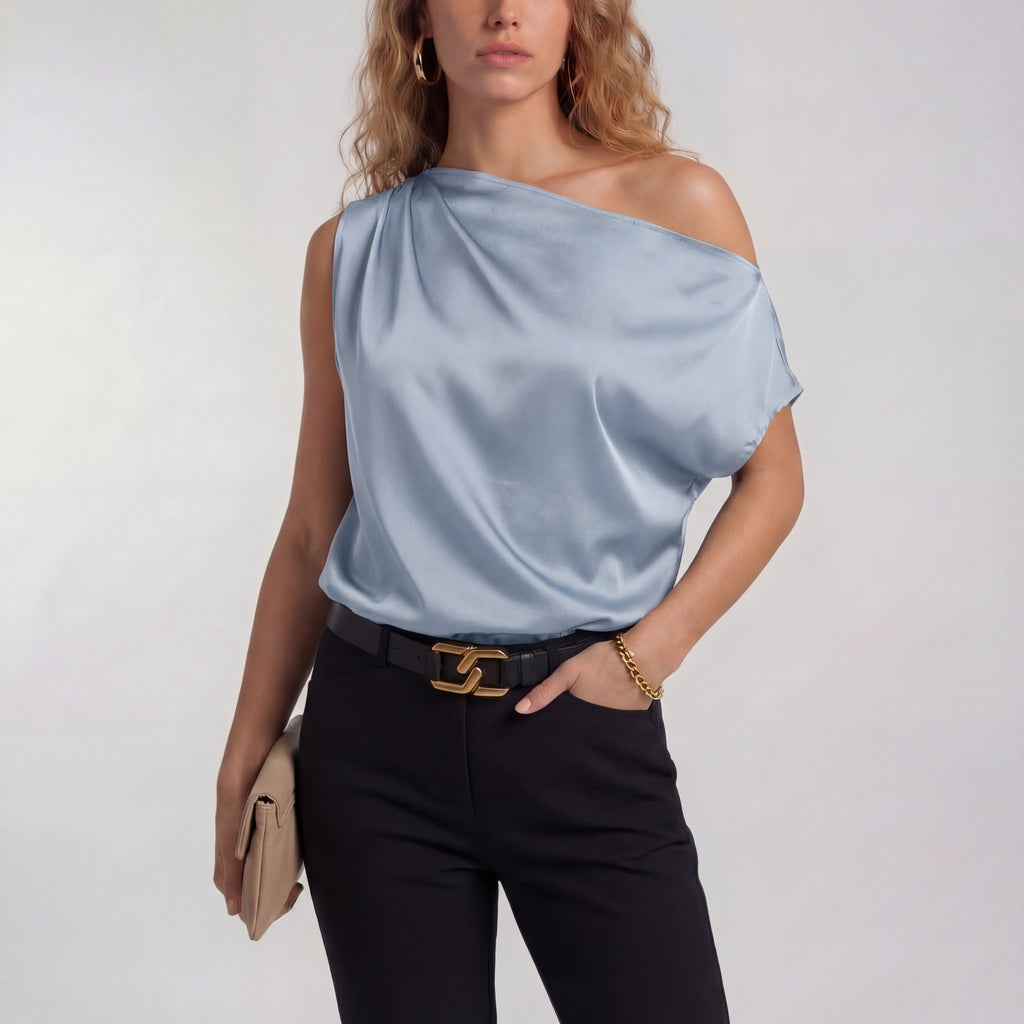 Sienna | Women’s One-Shoulder Blouse Chic