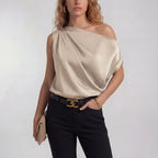 Sienna | Women’s One-Shoulder Blouse Chic