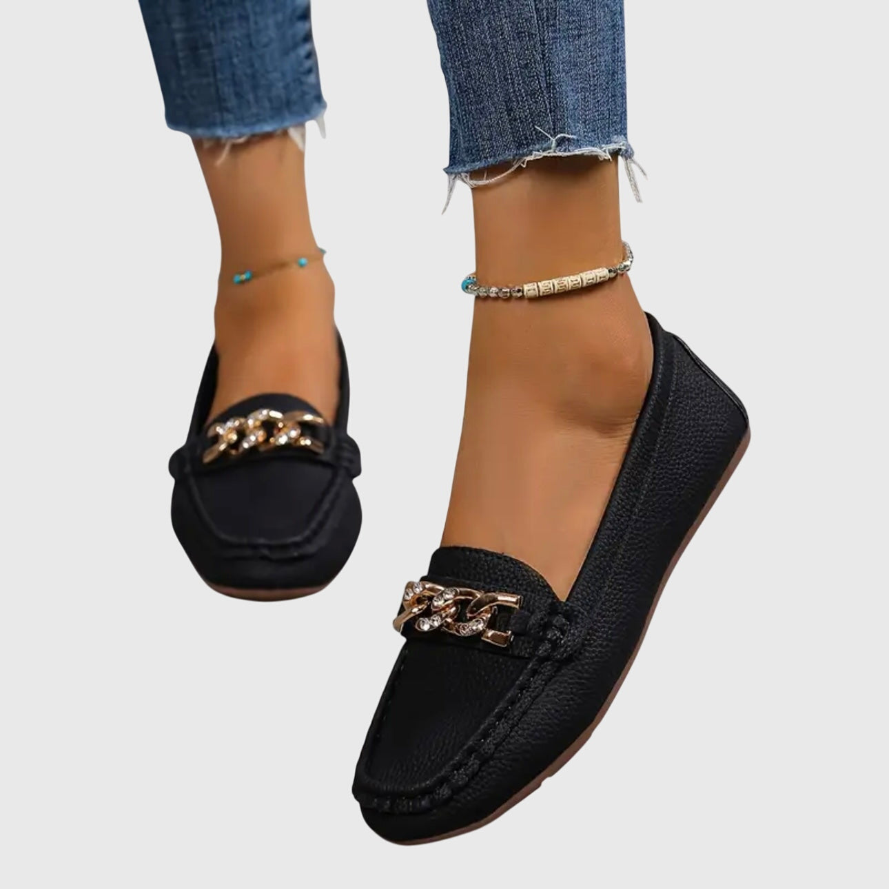 Quinby | Women's Chain Loafers