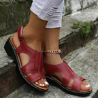 Marlowe | Women's Wedge Sandals Adjustable Strap