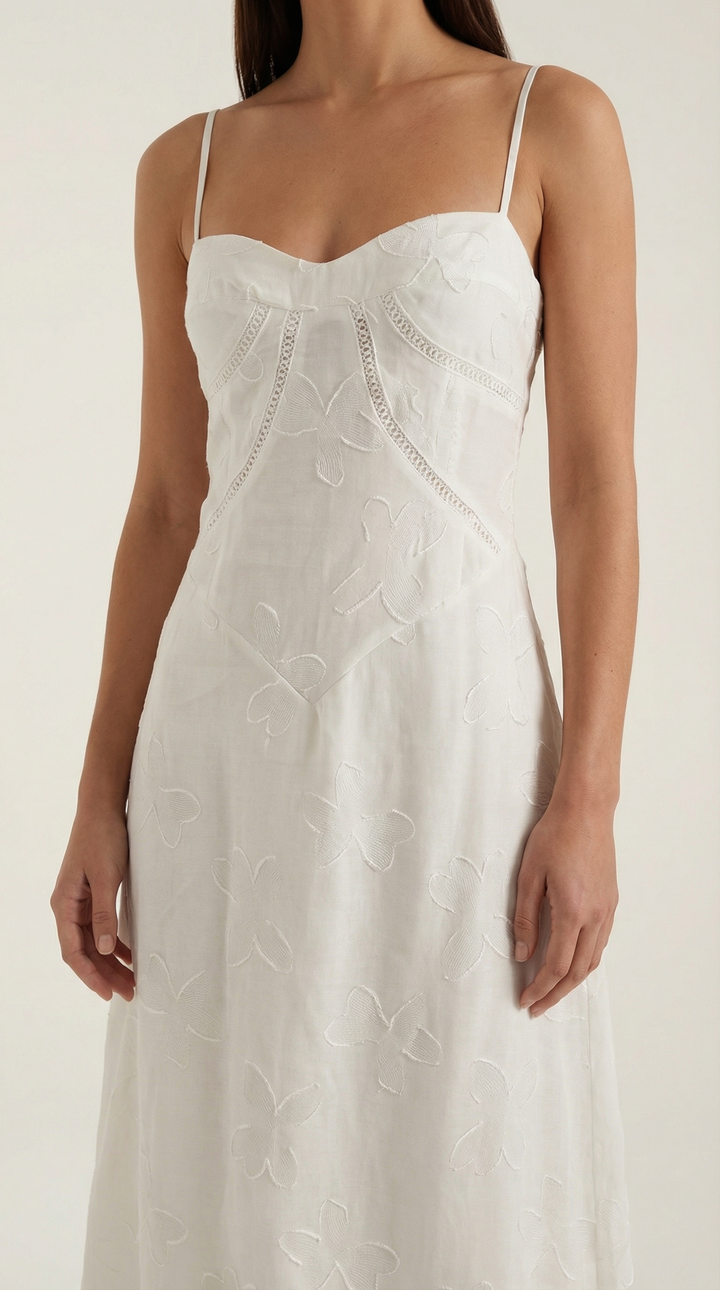 Marlowe | Women's Embroidered Maxi Dress