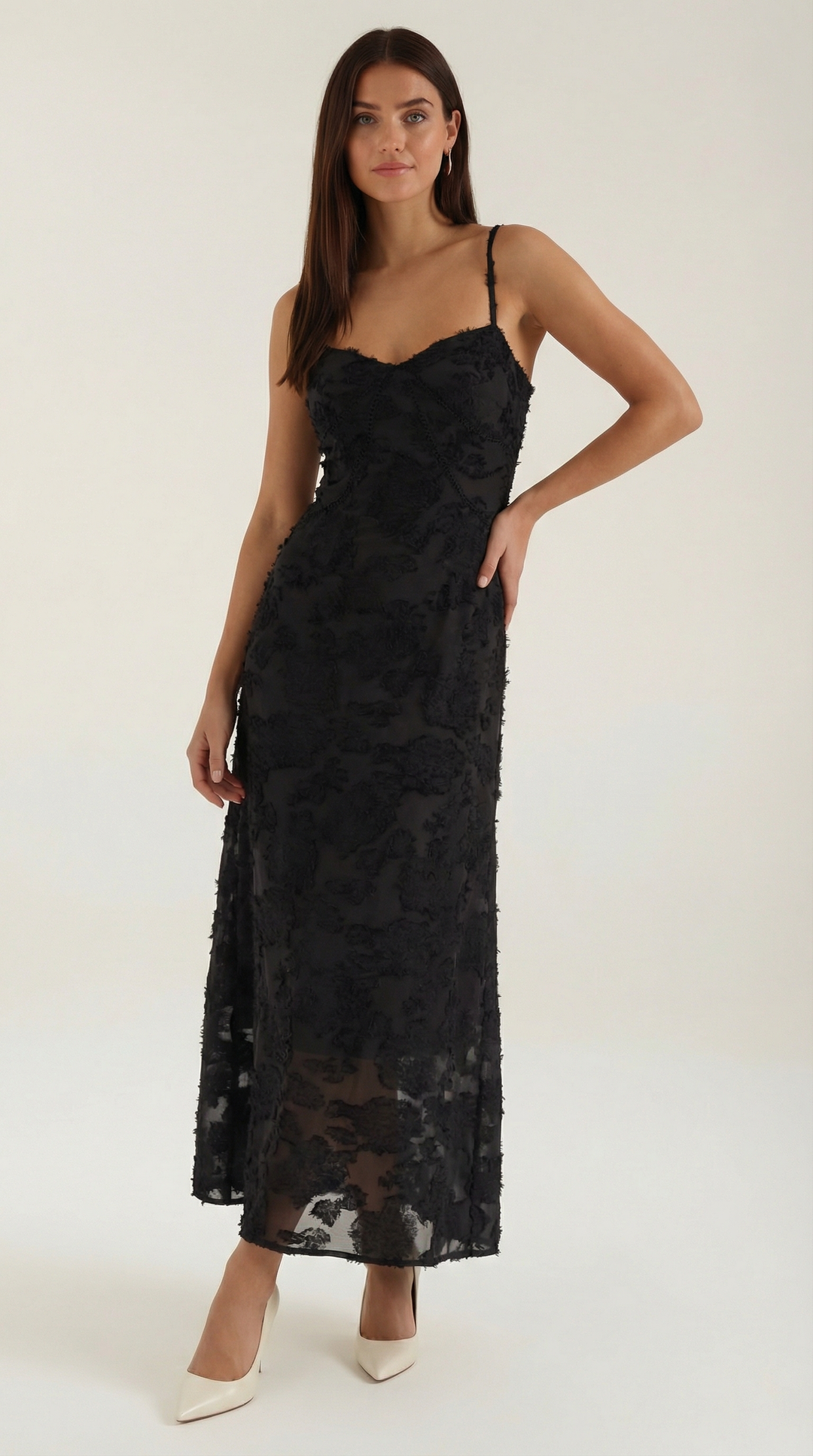 Marlowe | Women's Embroidered Maxi Dress