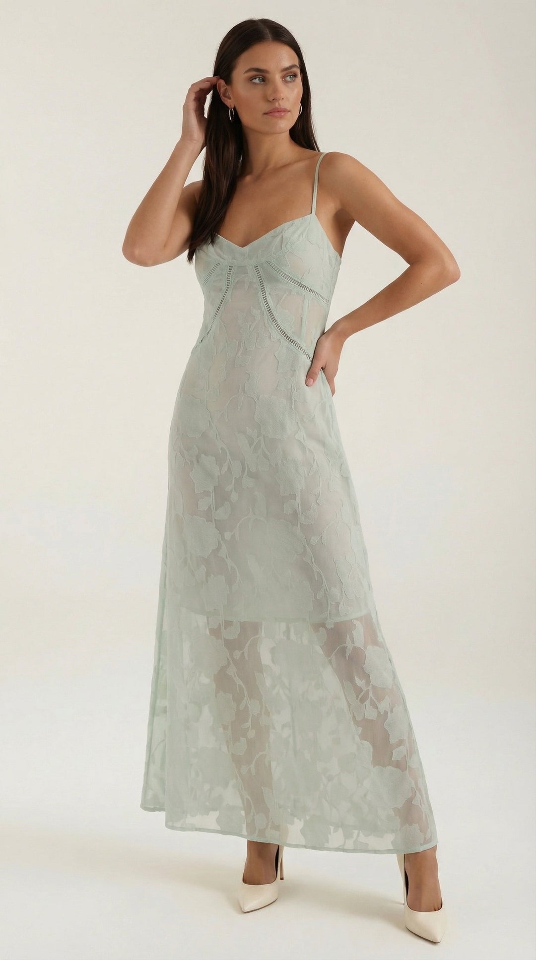 Marlowe | Women's Embroidered Maxi Dress