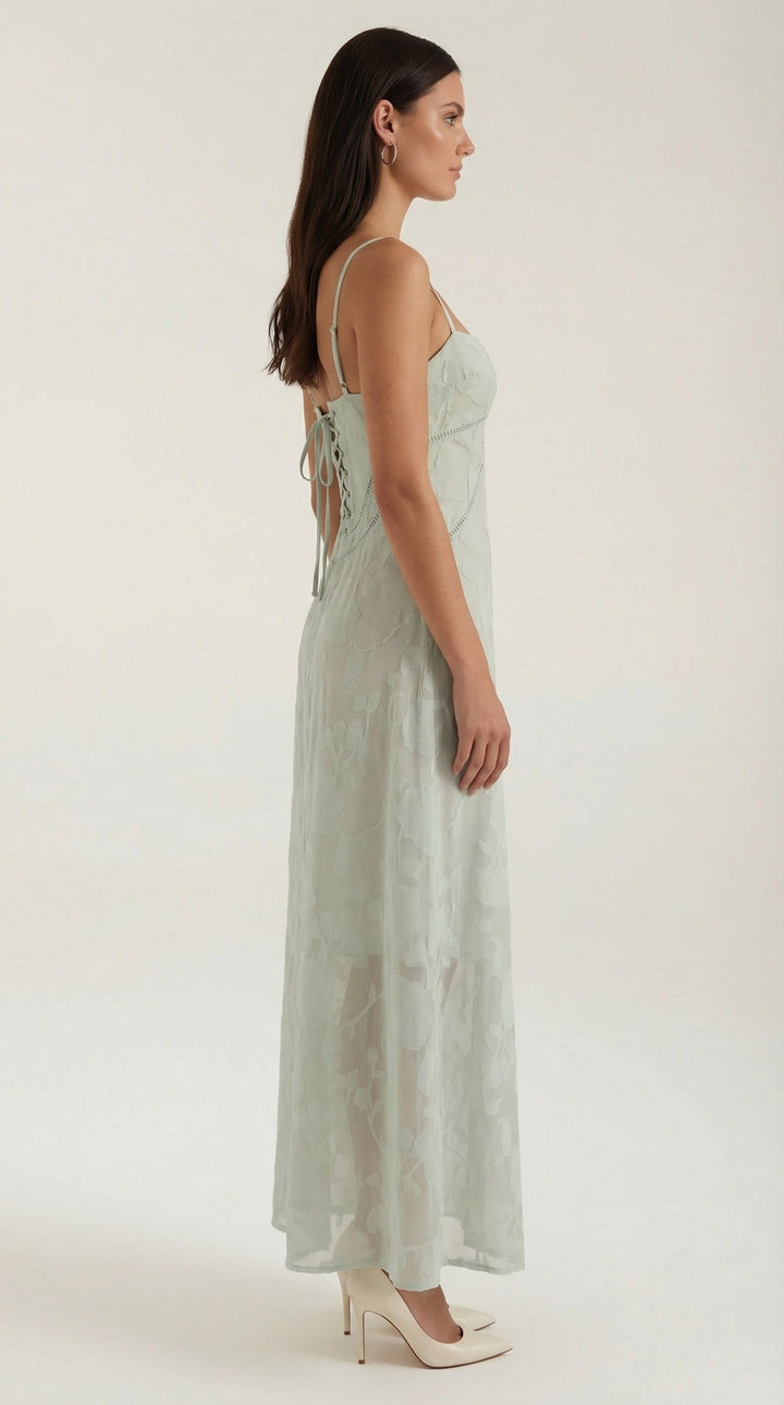 Marlowe | Women's Embroidered Maxi Dress